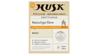 Kostfibre frøskaller, Husk