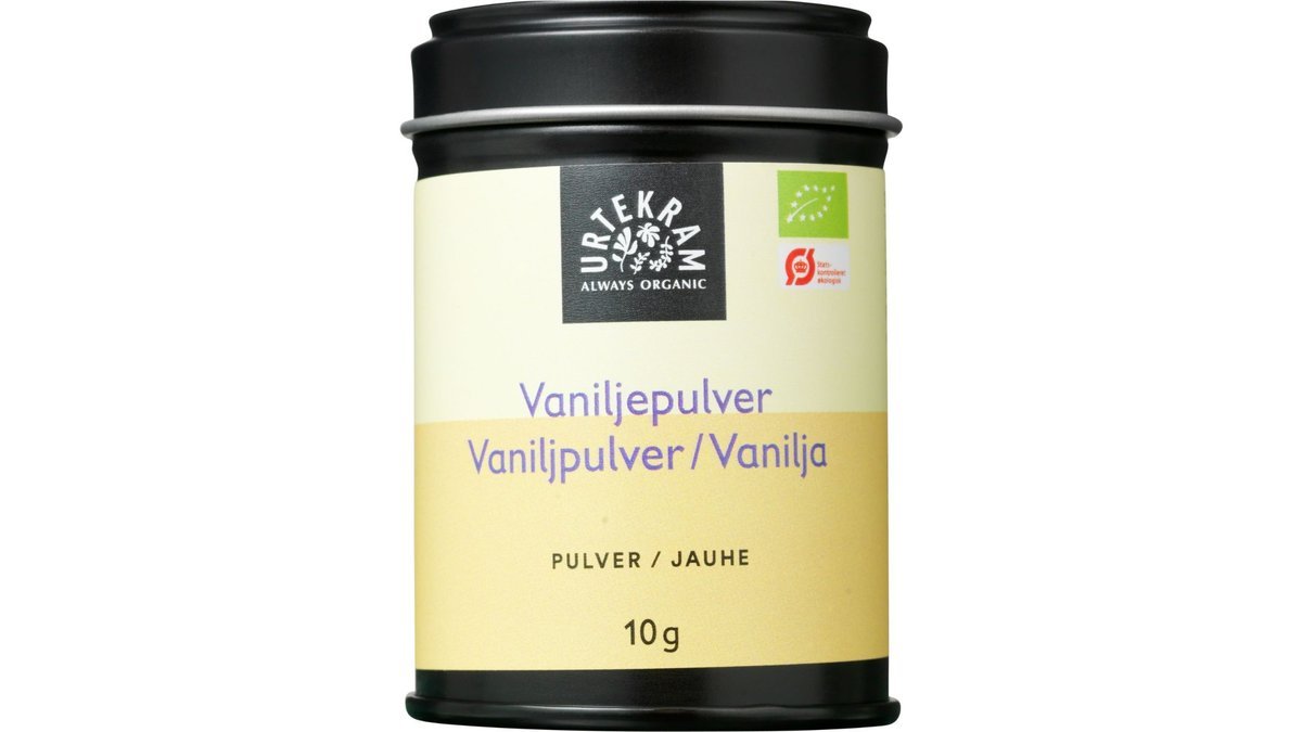 Vanilje pulver øko. Urtekram