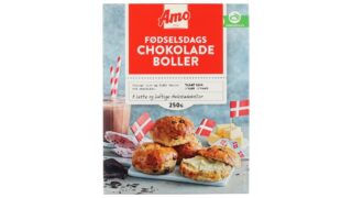Bageblanding t. fødselsdagschokoladeboller, Amo