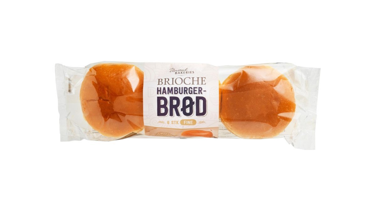 Burgerboller brioche, United Bakeries