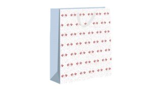 Gavepose stor m. flag & prikker