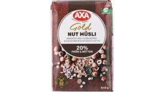 Müsli m. nødder, Axa