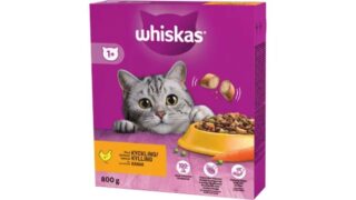 Tørfoder t. voksne katte m. kylling, Whiskas