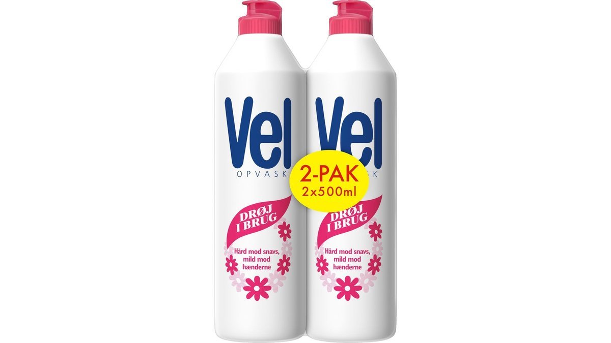 Opvaskemiddel 2-pak, Vel