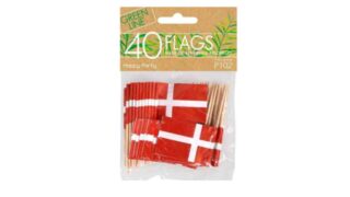 Kageflag på træpind, Happy Party