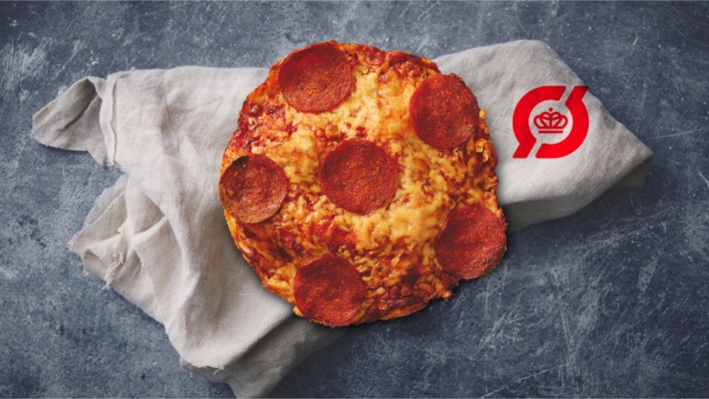 Focaccia m. pepperoni øko.