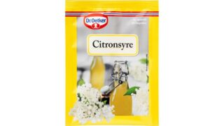 Citronsyre, Dr. Oetker