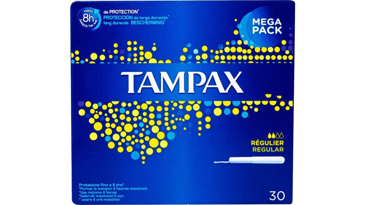 Tamponer m. indføringshylster regular, Tampax