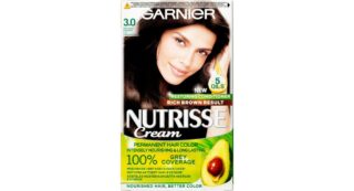 Hårfarve Ebony nr. 3 Nutrisse, Garnier
