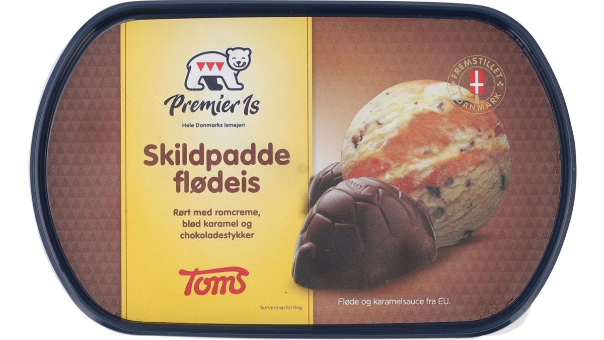 ❄️Flødeis m. Skildpaddesmag, Toms