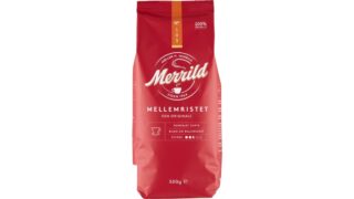 Kaffe formalet mellemristet, Merrild