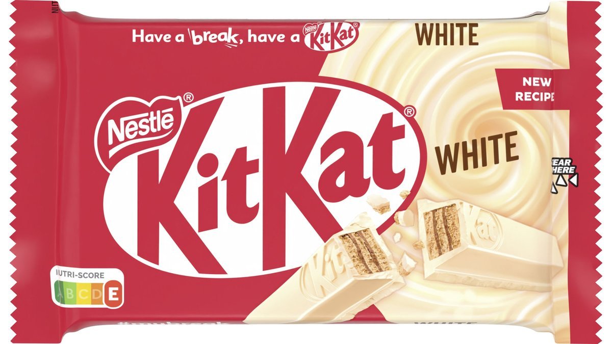 Chokoladebar m. hvid chokolade, KitKat