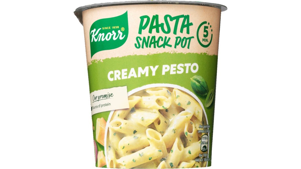 Snack Pot cremet pesto, Knorr