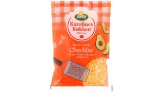 Revet rød cheddar ost 50+, Arla Karolines Køkken