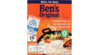 Langkornede ris i pose, Ben's Originals