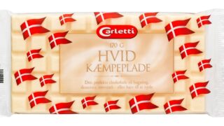 Carletti Kæmpeplade Hvid