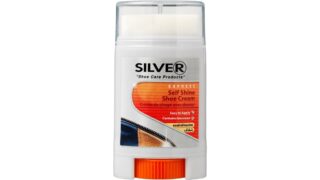 Selvblankende skocreme neutral m. svamp, Silver