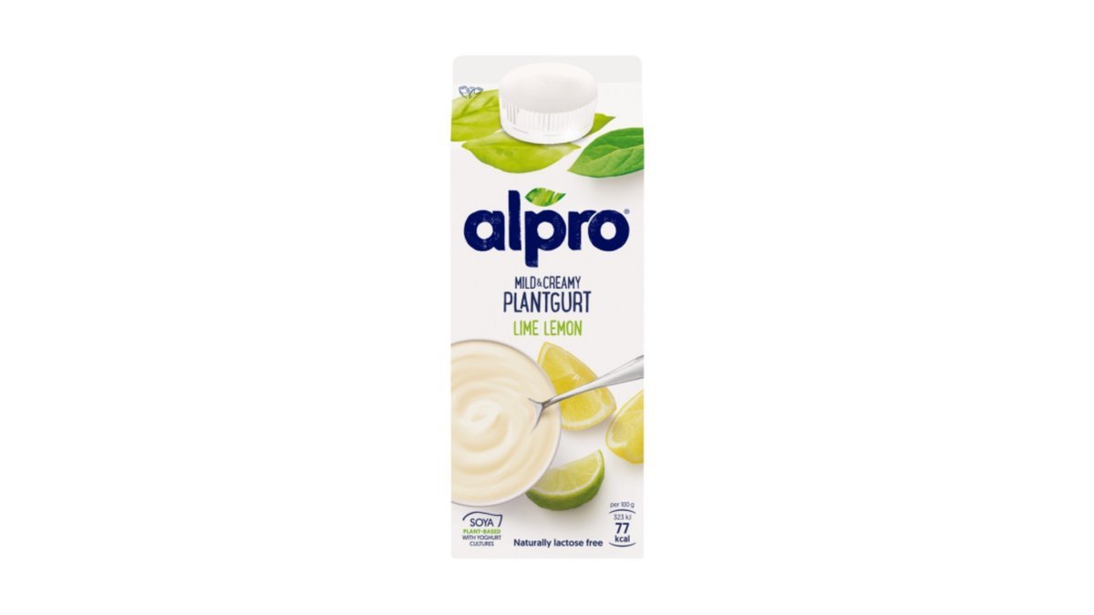 Plantgurt m. lime & citron, Alpro
