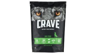 Tørfoder t. hund m. lam og okse, Crave