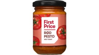 Pesto rød, First Price