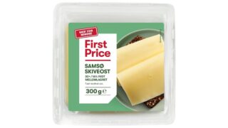 Ost i skiver 30+ mellemlagret, First Price