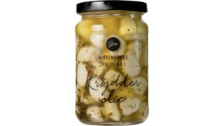 Hvidløg i kryd.olie, Gestus