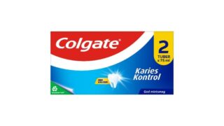 Tandpasta Karies Control 2-pak, Colgate