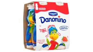 Drikkeyoghurt m. jordbær, Danonino