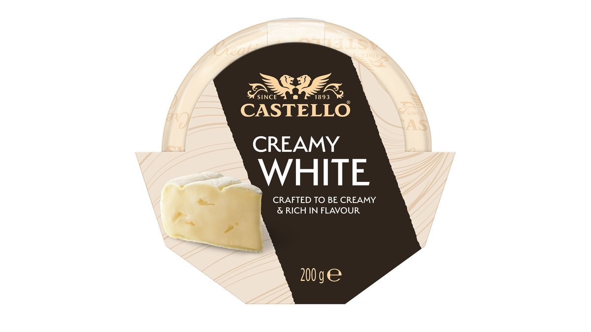 Hvidskimmelost creamy white, Castello