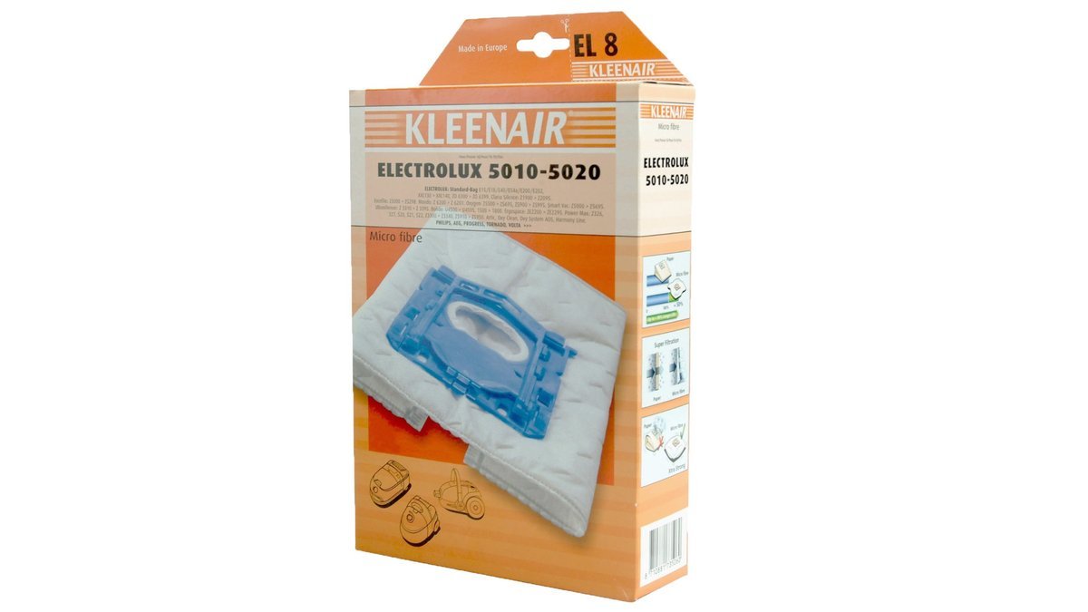 Støvsugerposer El8, Kleenair