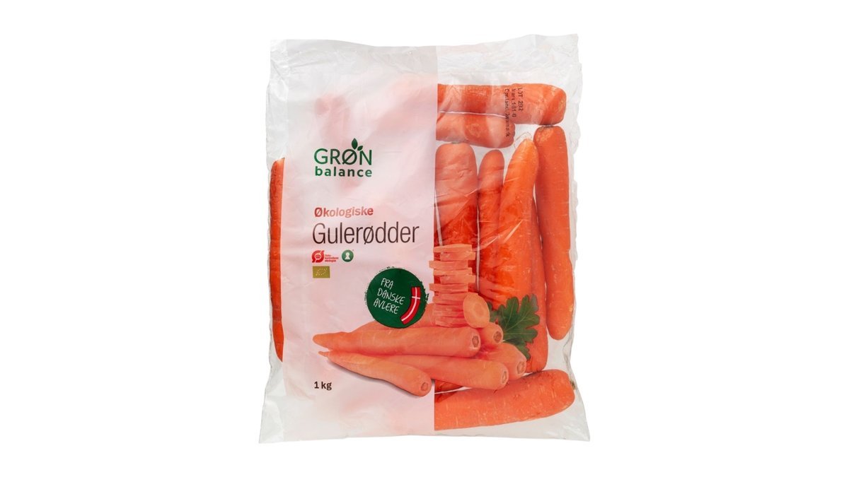 Gulerødder øko.