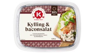 Pålægssalat m. Kylling og bacon, K-salat