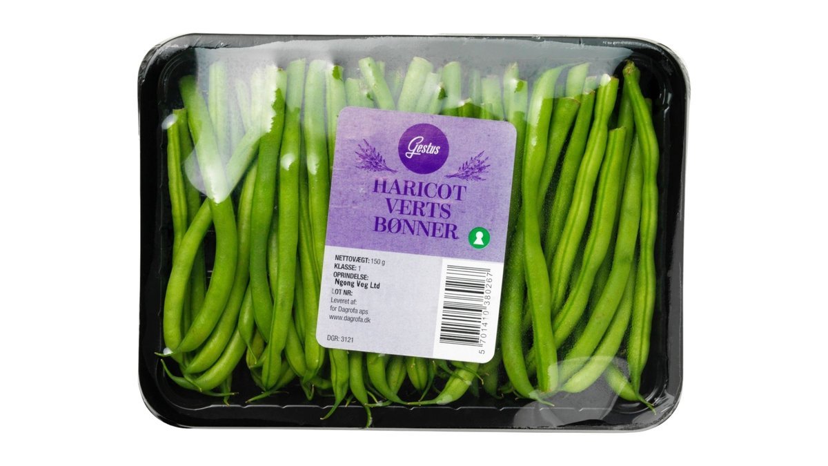 Grønne bønner haricots verts