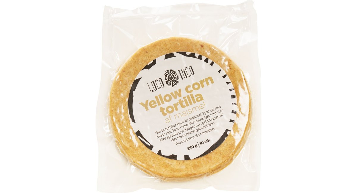 Tortilla m. majsmel, Loco Taco