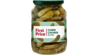 Syltede cornichoner, First Price