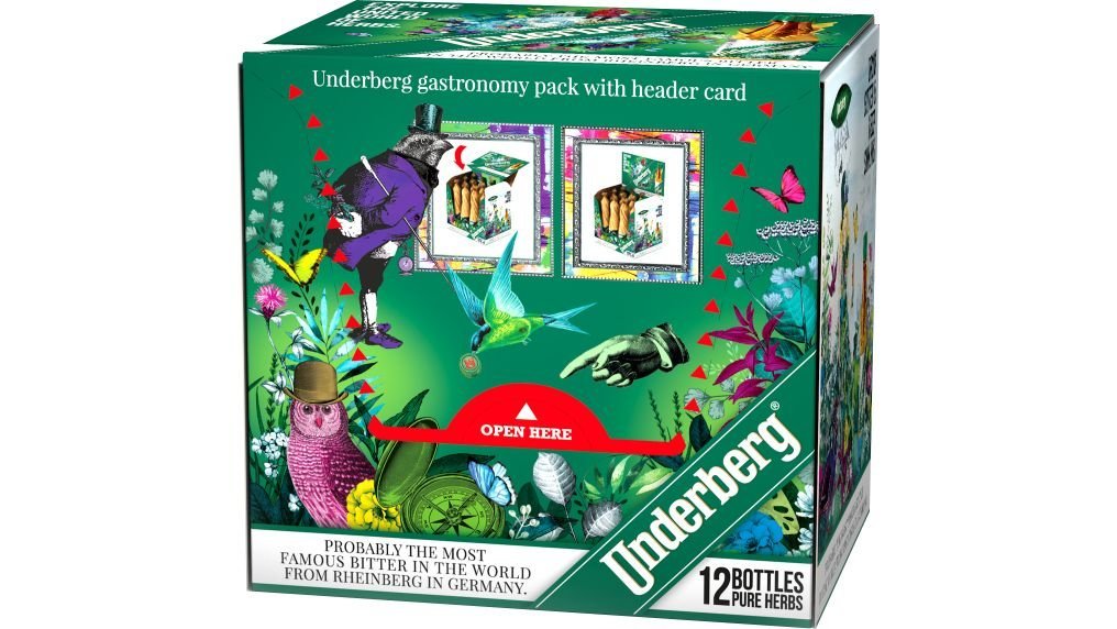 Bitter 44% 12 x 2 cl, Underberg
