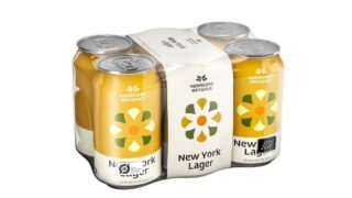New York Lager 6-pak dåse 5,2% øko. Nørrebro Bryghus