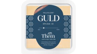 Ost i skiver Guld mellemlagret 45+. Them