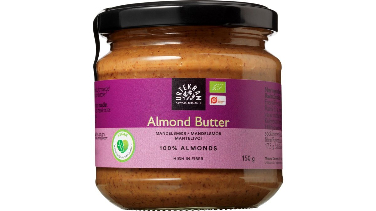 Mandelsmør øko. Urtekram