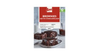 Bageblanding brownie m. glasur, Amo