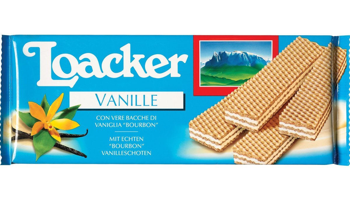 Vanilje vafler, Loacker