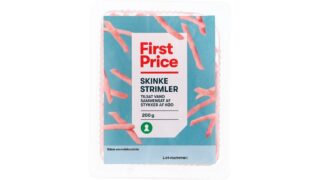 Skinkestrimler, First Price