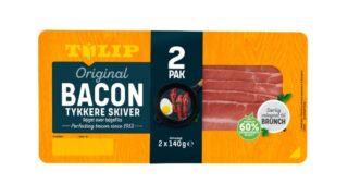 Bacon i tykkere skiver 2-pak, Tulip