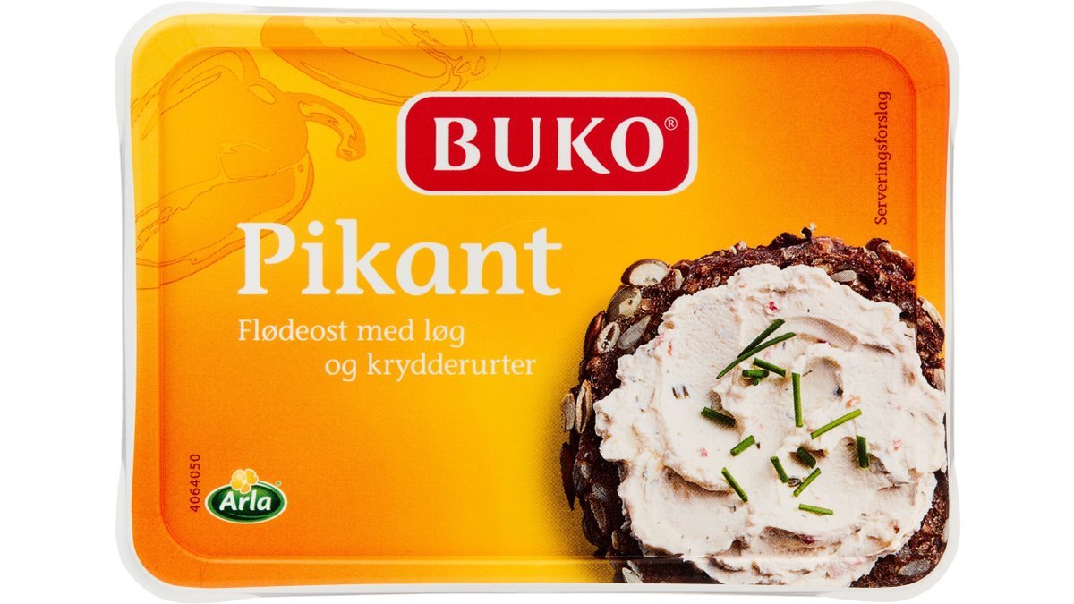 Flødeøst Pikant, Buko