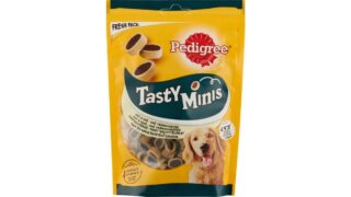 Godbidder t. hunde Tasty minis m. ost og okse, Pedigree