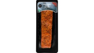 Varmrøget Laks m. Peber Gestus