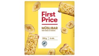 Myslibar m. chokolade & banan, First Price