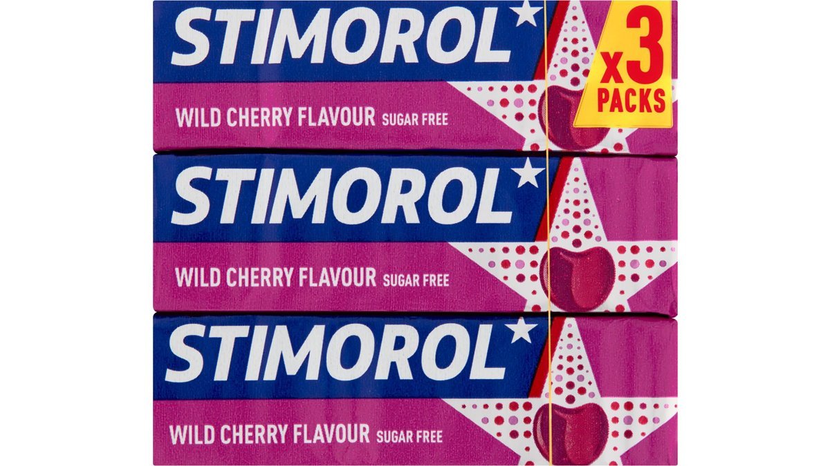 Tyggegummi Wild Cherry, Stimorol