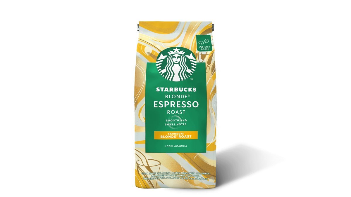 Kaffebønner hele lysristede, Starbucks