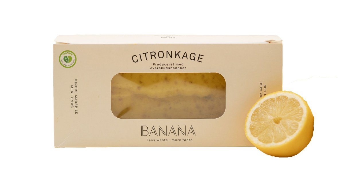❄️Vegansk citronkage, Banana CPH